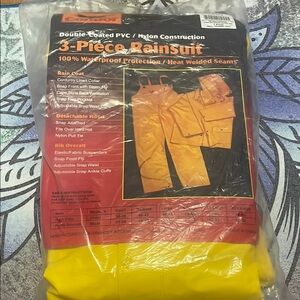 3-Piece Yellow Rainsuit